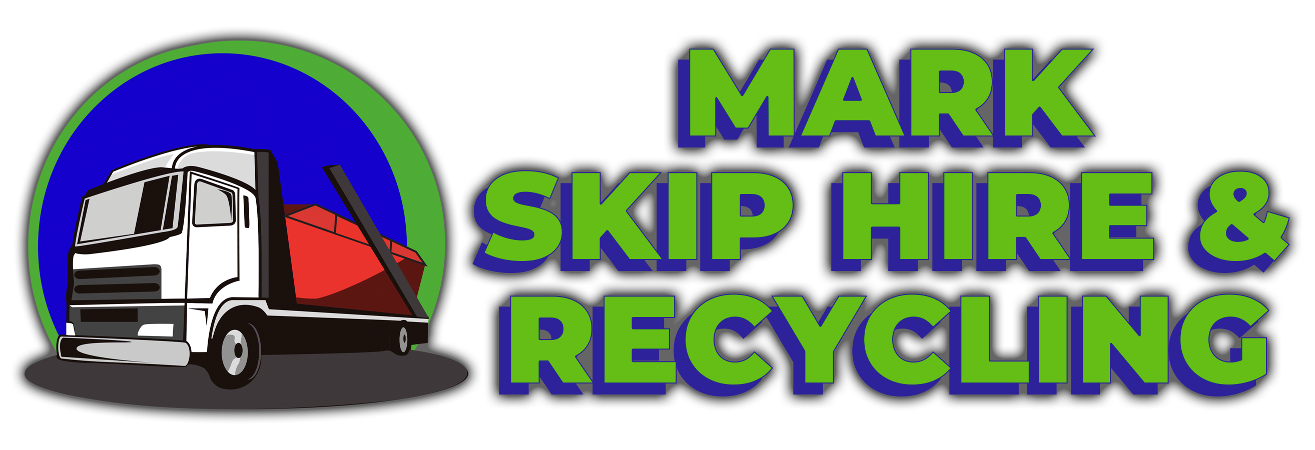 Mark Skip hire Logo with shadow